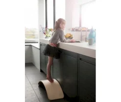 Tabla Curva Wobbel Original Madera Natural sin Fieltro