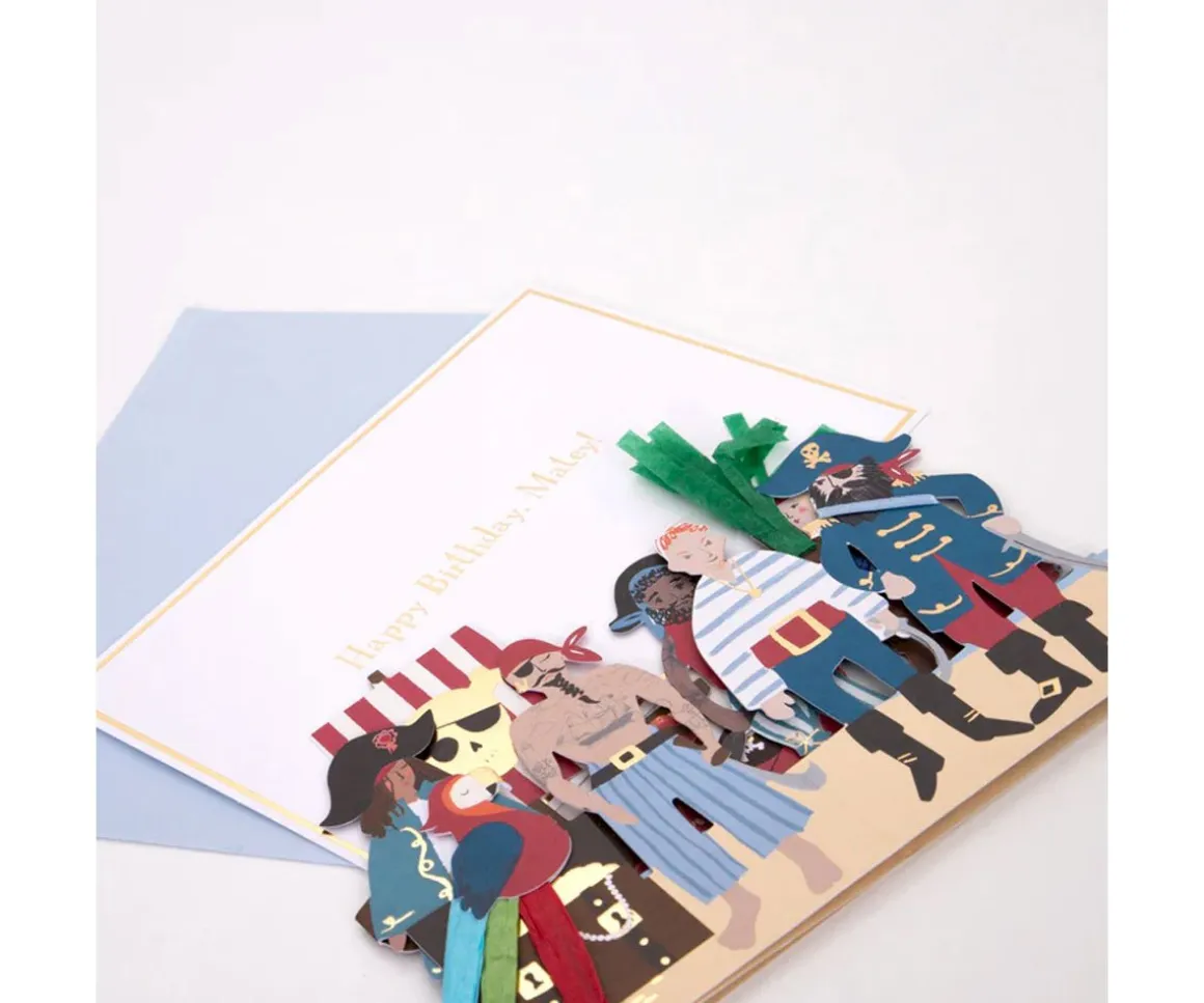 Tarjeta de Cumpleaños Pirates