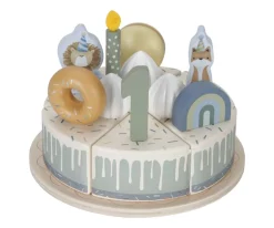 Tarta de Cumpleaños Azul