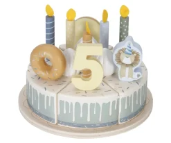 Tarta de Cumpleaños Azul