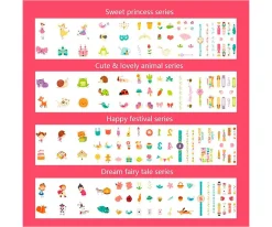 Tatuajes Temporales Princesas