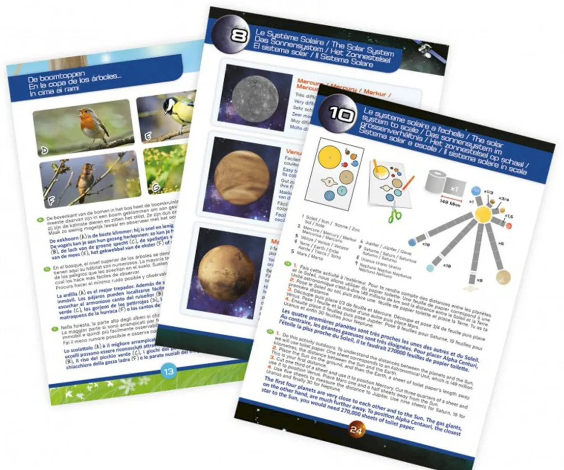 Telescopio con 15 Actividades