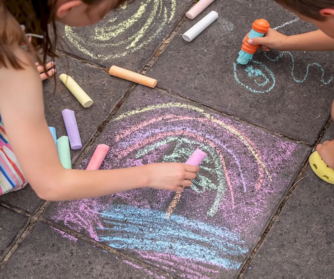 Tizas de Colores Gigantes