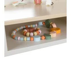 Tocador con Espejo y Taburete