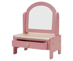 Tocador Con Set De Maquillaje Rosa Little Dutch