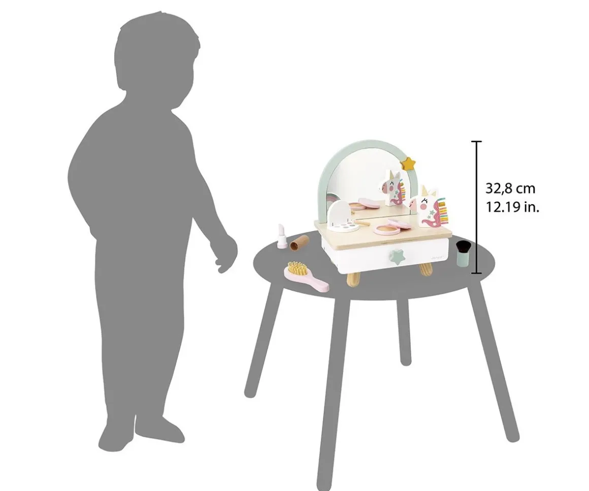 Tocador de Madera Unicornio