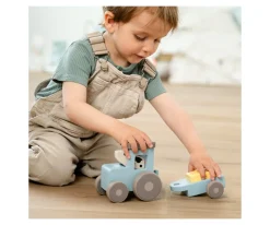 Tracto de Madera Tiny Farm Dotti Azul