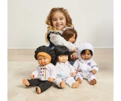 Traje de científico para Muñecas de 38 cm