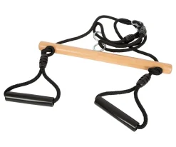 Trapecio con Anillas de Gimnasia "Black Line"