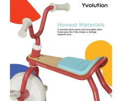 Triciclo Yvelo Trike Classic Rojo