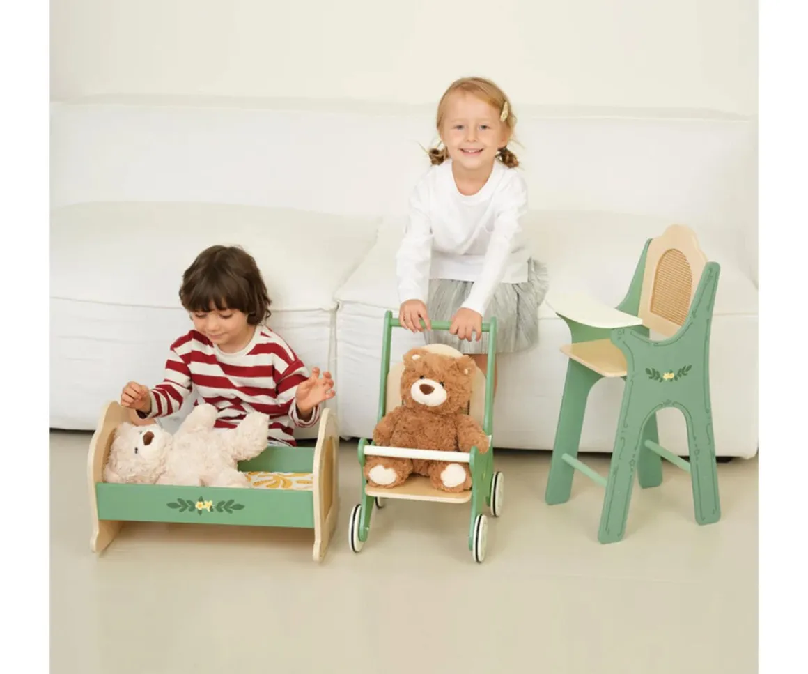 Trona para Muñecas Vintage Green