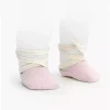 Zapatillas de Baile con Cordones Rose Pâle